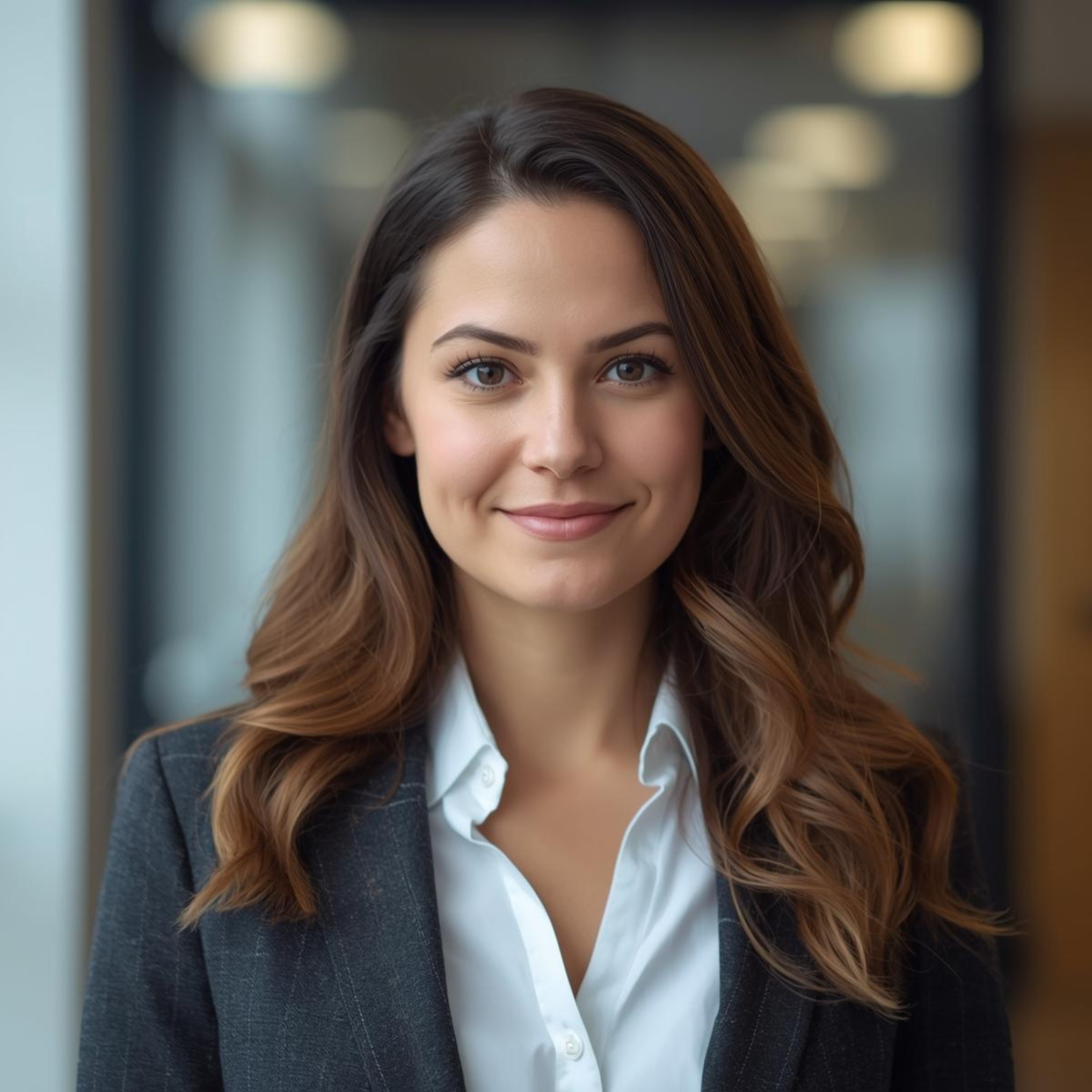 Candidate practising an interview answer
